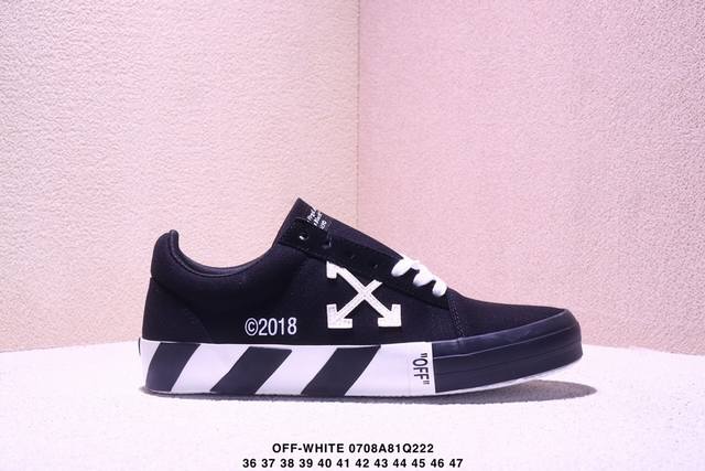 Off-White Comfortable and versatile non-slip wear-resistant low-top canvas shoes