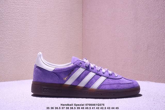 Genuine Adidas Handball Spezial Adidas classic retro casual sneakers The whole