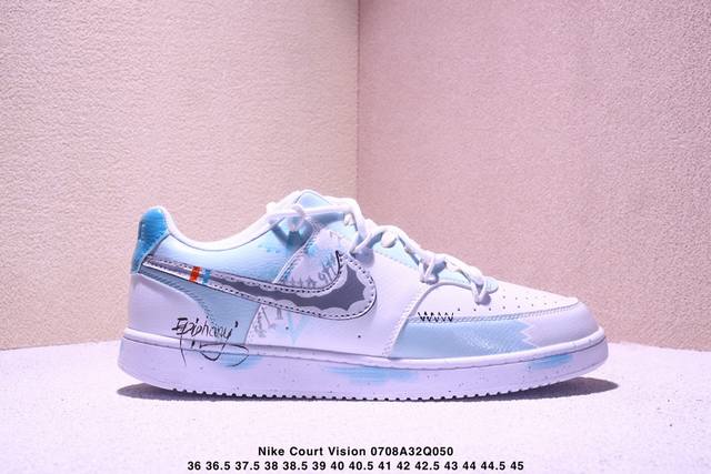 Corporate Nike Court Vision 1 Low Nike low-top interstellar space gray comforta