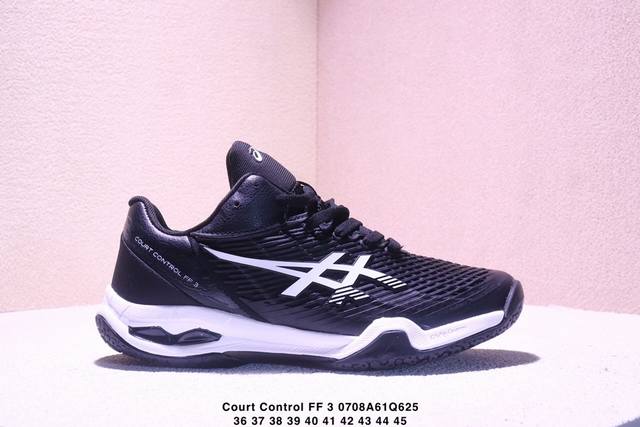 Corporate Asics Court Control Ff 3 Paris ASICS wear-resistant, breathable low-t