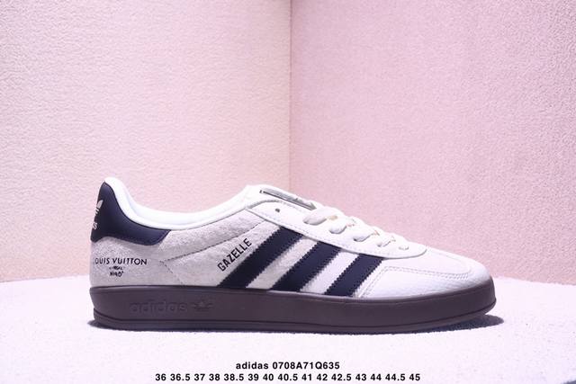 Adidas Dexun Shoes "Lv Joint-Cappuccino" high-end customized factory pure origin