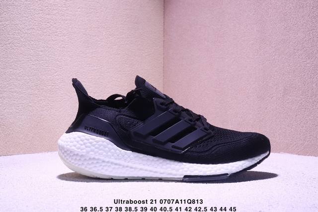 Company-level Adidas Ultraboost 21 wear-resistant and shock-absorbing casual sp