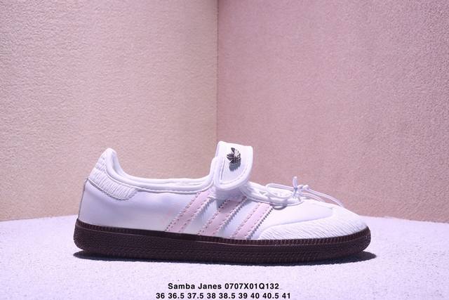 Corporate-level Adidas Samba Janes Adidas Mary Janes Slip-on Sneakers Adidas Sa