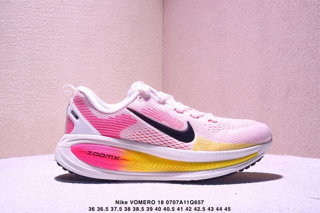 genuine half size Nike Vomero 18 comfortable shock-absorbing and non-slip low-t
