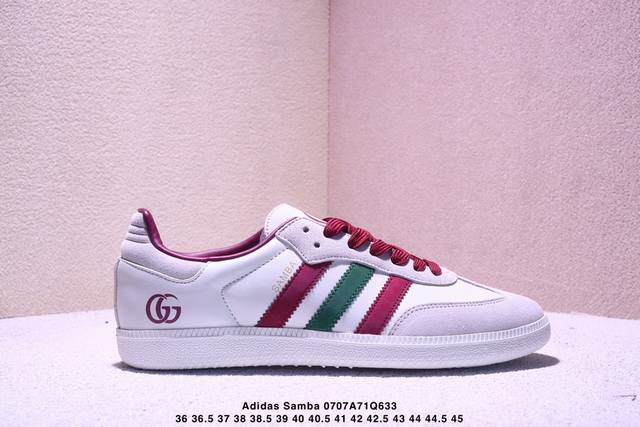 Corporate-level Adidas Originals Samba Og 'Diy' Samba series Summer fashion all