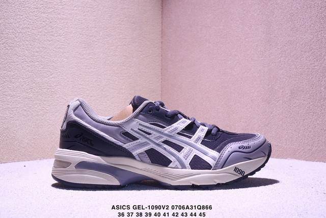 Asics Gel-1090V2 Quantum Series Silicone Rebound Leisure Sports Running Shoes Eq