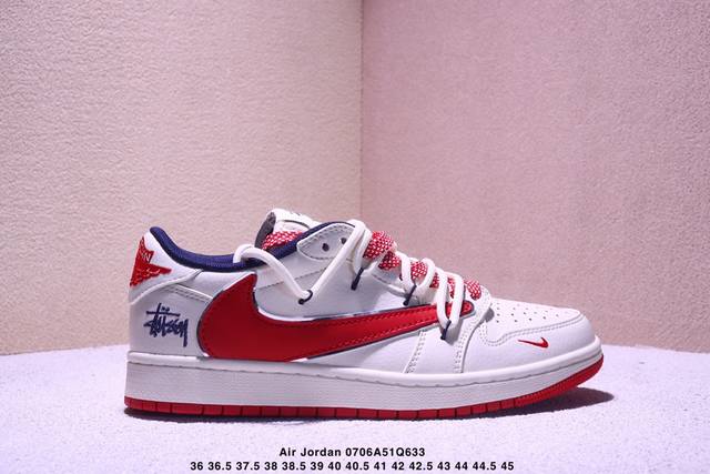 Corporate-level fashion elements X Jordan Air Jordan Low inverted hook burst gr