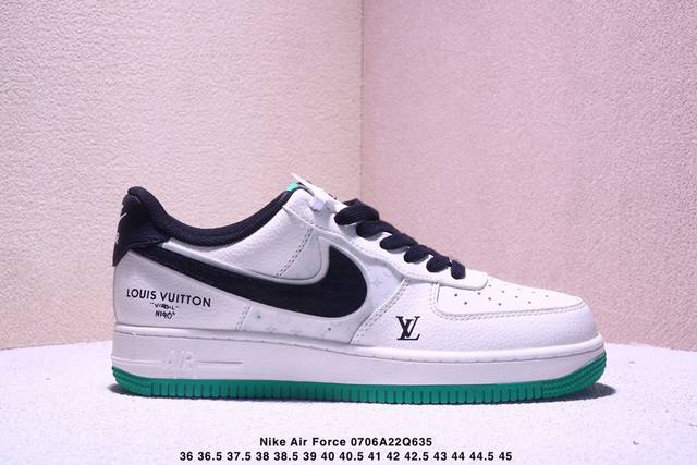 Limited sale overseas! Corporate-level Nike Air Force 1 '07 Low "Lv joint beige