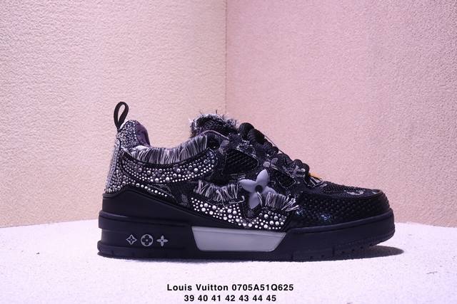 Corporate-level Louis Vuitton Trainer Sneaker Low New Lv Louis Vuitton Casual S