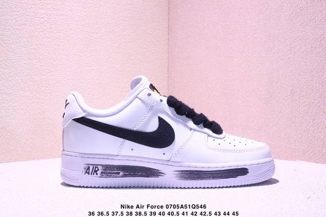 Nike Air Force 1 Af1 Nike low-top Air Force One casual sneakers small daisy scra