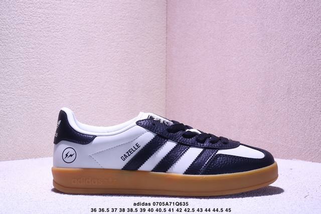 Adidas Dexun Shoes "Lightning Joint-Black and Gray" high-end customized factory