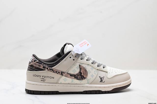 Corporate Nike Dunk Low Retro 'Diy high-end customization' Nike low-top casual