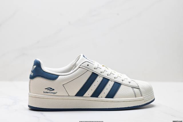 Company-level Adidas Originals Superstar Adidas clover shell head 'Diy' series