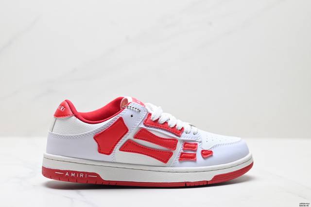 Genuine Amiri Skeleton Low-Skel Top Sneakers Emil Skeleton Series Low-top Class