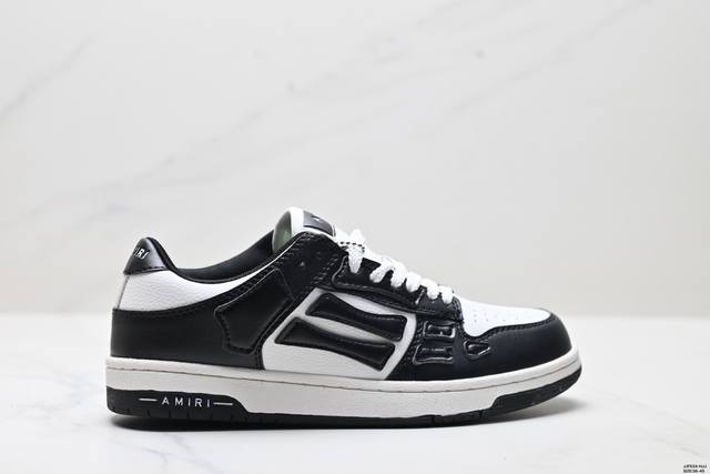 Genuine Amiri Skeleton Low-Skel Top Sneakers Emil Skeleton series low-top class