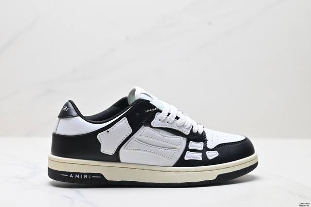 Genuine Amiri Skeleton Low-Skel Top Sneakers Emil Skeleton series low-top class