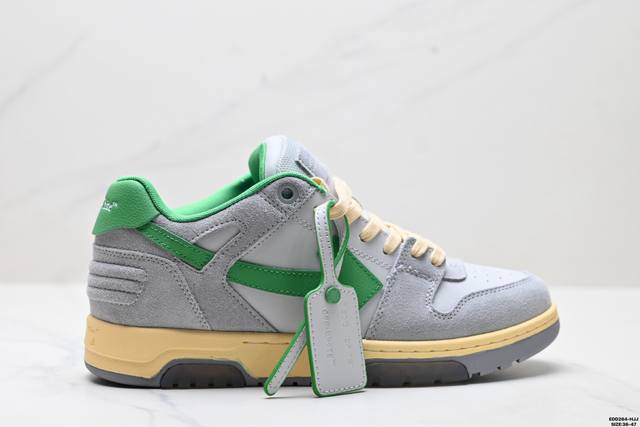 Corporate Off-White suede leather trendy and comfortable wear-resistant sneaker