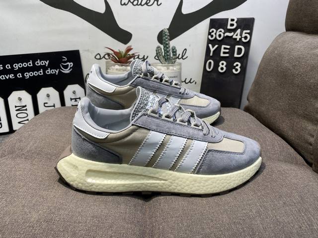 True label half size Adidas Boost autumn new Retropy E5 popcorn sports casual s