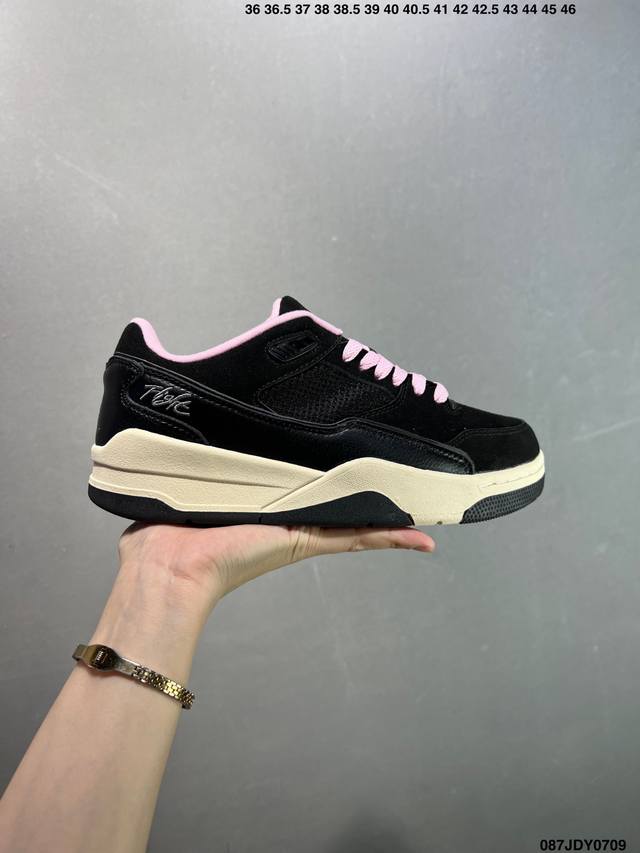 Who Decides War x Nike Jordan Flight Court Ate with non-slip wear-resistant low-