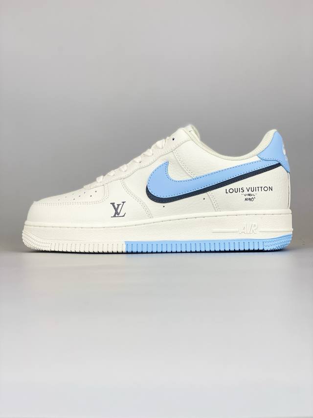 Limited sale overseas! Corporate-level Nike Air Force 1 '07 Low "Lv joint doubl