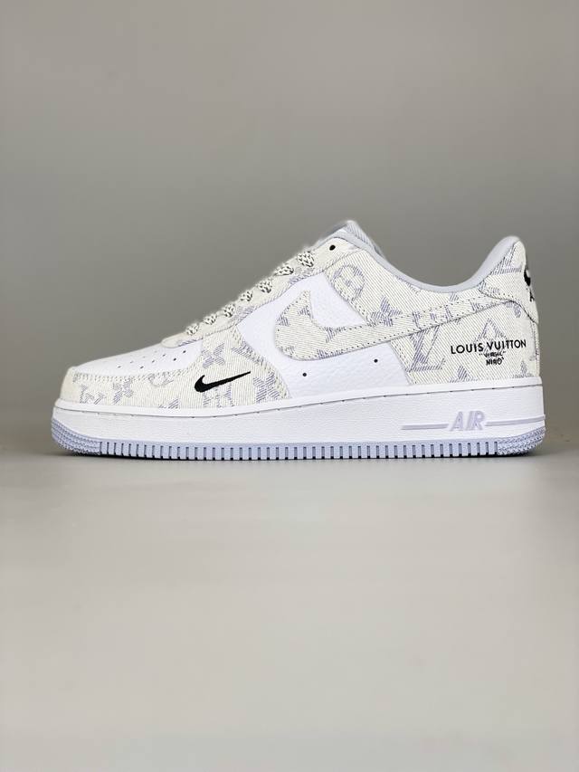 Limited sale overseas! Corporate-level Nike Air Force 1 '07 Low Lv joint-gray d