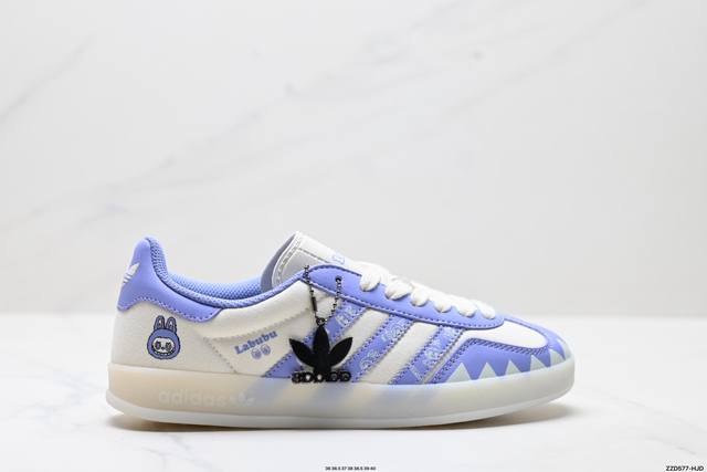Corporate Adidas Originals Gazelle Indoor 'Diy' Customized Series Adidas Trefoi