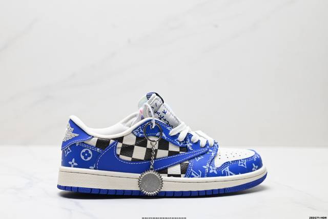 Corporate Nike Air Jordan 1 X Travis Scott Aj1 Inverted Hook Joe One Inverted H