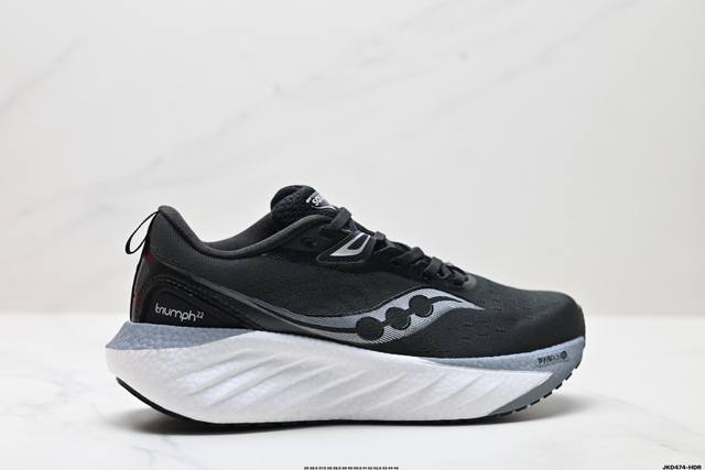 Company-level Saucony Triumph 22 Saucony Victory flagship cushioning jogging sho