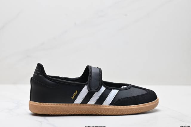 Genuine Adidas Samba Jane Adidas Mary Jane style sneakers lazy one-step sports