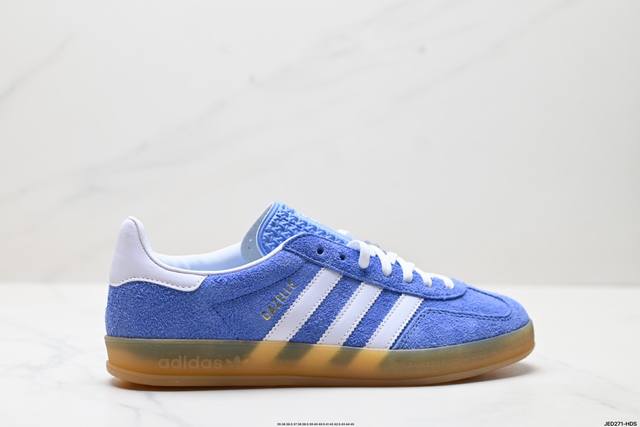 Company-level Adidas Originals Bad Bunny Gazelle Indoor clover casual non-slip