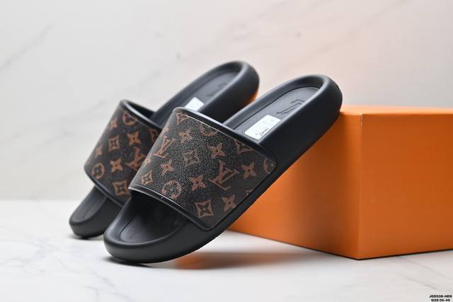 Corporate Louis Vuitton Waterfront Comfortable Everyday LV Slippers These sanda