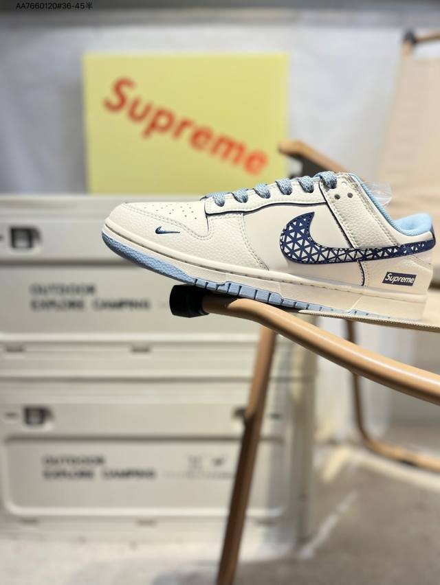 Supreme X Nike Sb Dunk Low Produced by a big factory Highly recommended New colo