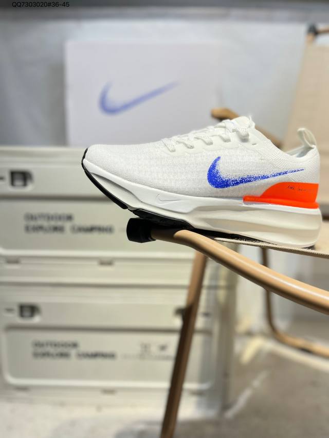Adopts exposed Flyknit flying woven fabric upper material#Equipped with Zoomx li