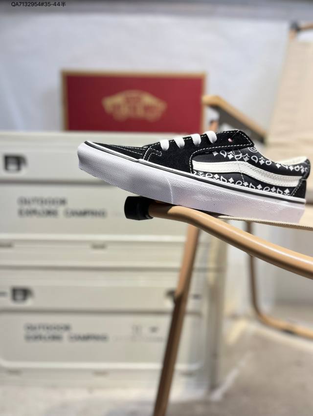 Vanssk8-Low Vans official classic retro casual sports shoes, high-end branch ori