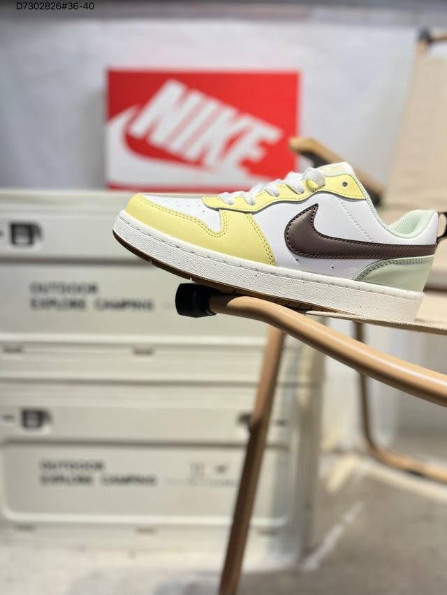 Nike Court Borough Low Low-top versatile breathable casual sports sneakers Class