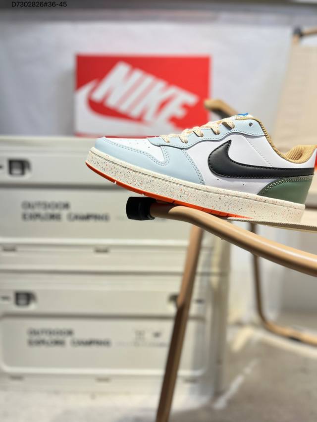 Nike Court Borough Low Low-top versatile breathable casual sports shoes Classic