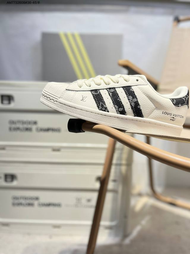 Lv X Adidas Originals Superstar Classic Color Classic Shell Toe Official Website