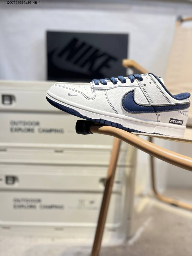 Supreme X Nike Dunk Low Sneakers Sb series classic all-match casual sports shoes