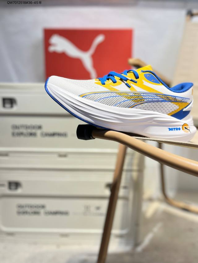 Puma Deviate Ntro 3 comfortable non-slip wear-resistant low-top casual running