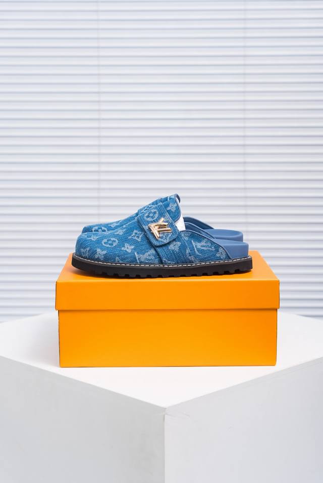 Core Private Lv Louis Vuitton Women's Slippers Lv New Slippers#Lv New#Baotou Sli