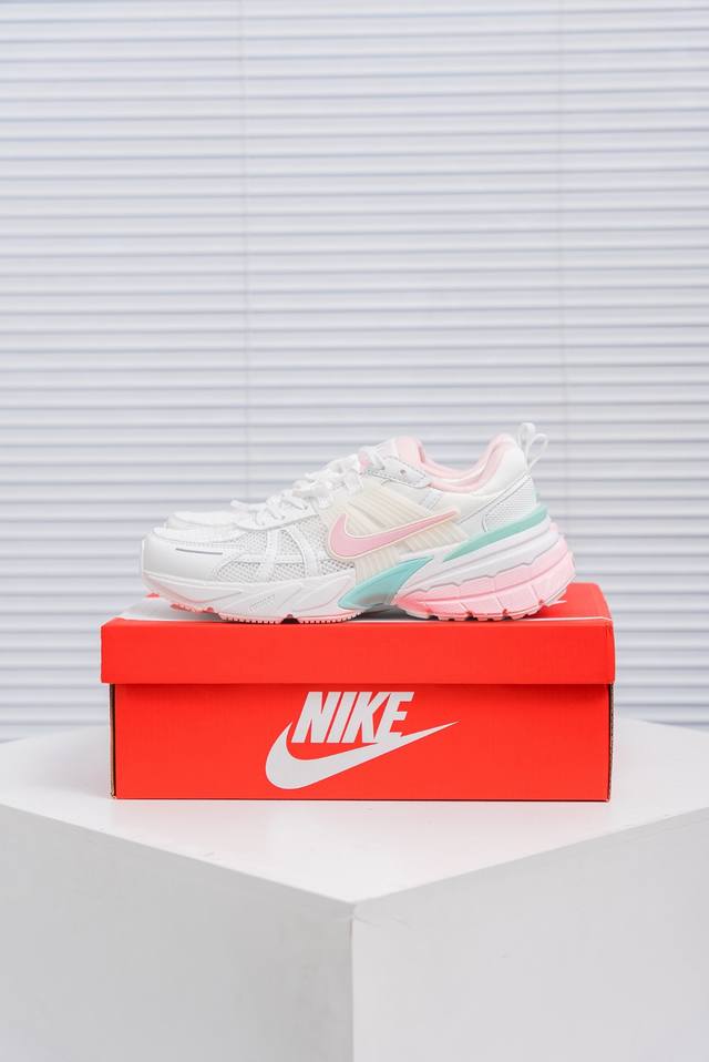 Core Private Nike V2K Run shock-absorbing and non-slip retro low-top running sho