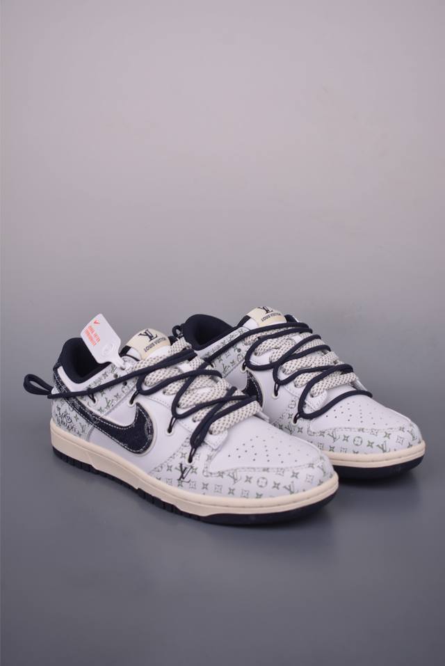 Nike Sb Dunk Low Lv joint deconstructed straps, pure original factory products,