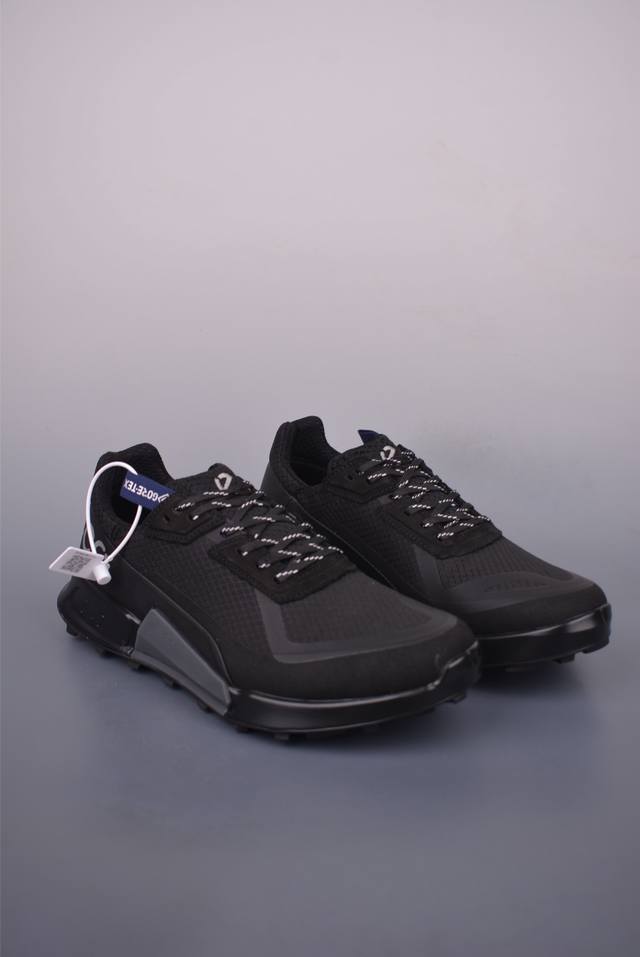 Ecco men's shoes 2025 new style splicing sneakers color matching street lightwei