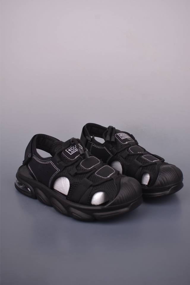 Ecco men's shoes 2025 new style splicing sneakers color matching street lightwei