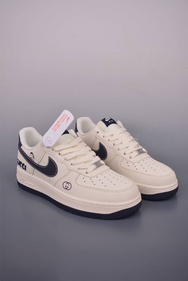 Nike Air Force 1 Low Gucci co-branded Original last and original cardboard to cr