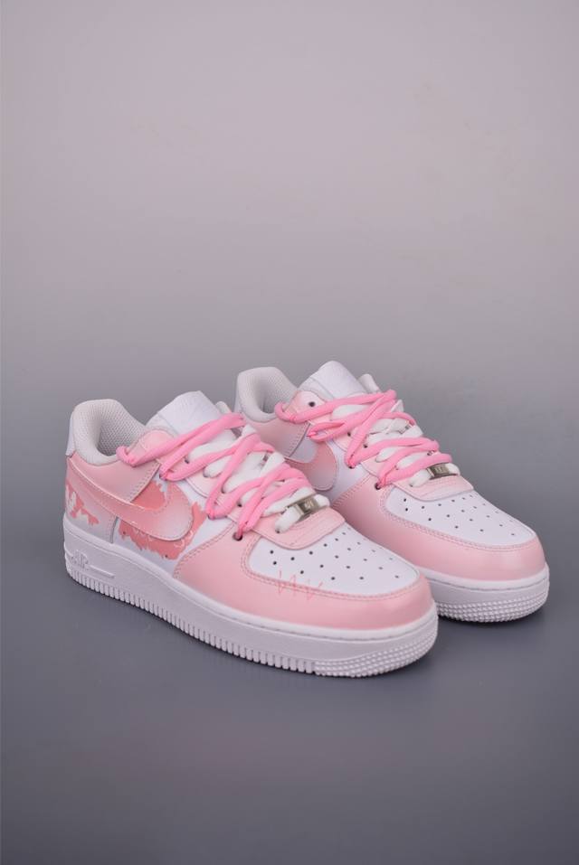 Nike Air Force 1 Low Pink Mist Original last and original cardboard to create a
