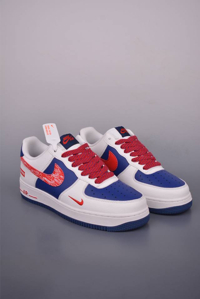 Nike Air Force 1 Low Supreme co-branded Original last and original cardboard to
