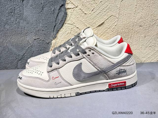 New product launch real shot Nk Dunk Low Retro "Diy high-end customization" low