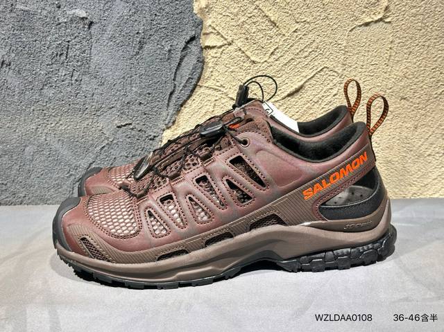 New product release photos The upper of the Salomon Xa Pro 3D Suede is made of