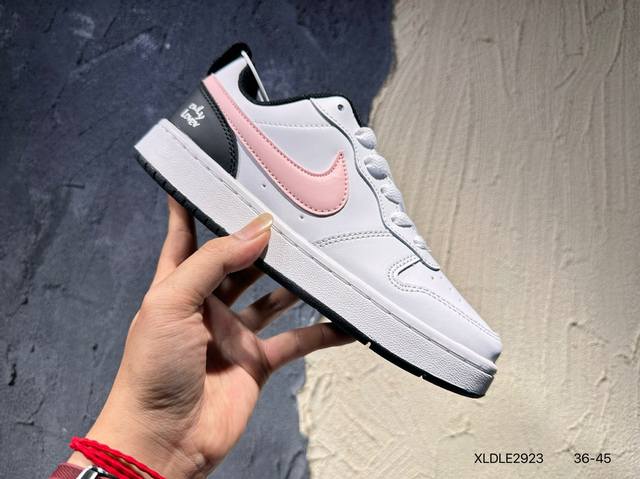 Nike Court Borough Low 2 Gs Air Force low-top versatile breathable casual sport